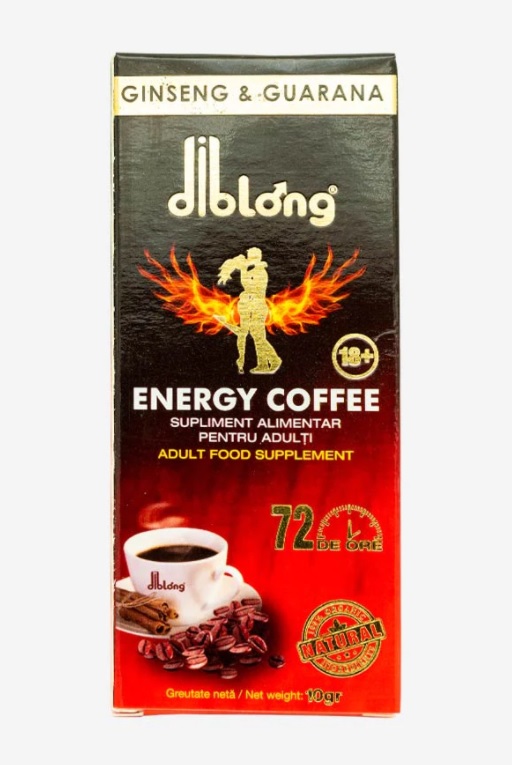 Diblong Energy Coffee â€“ cafea solubila afrodisiaca â€“ 10g